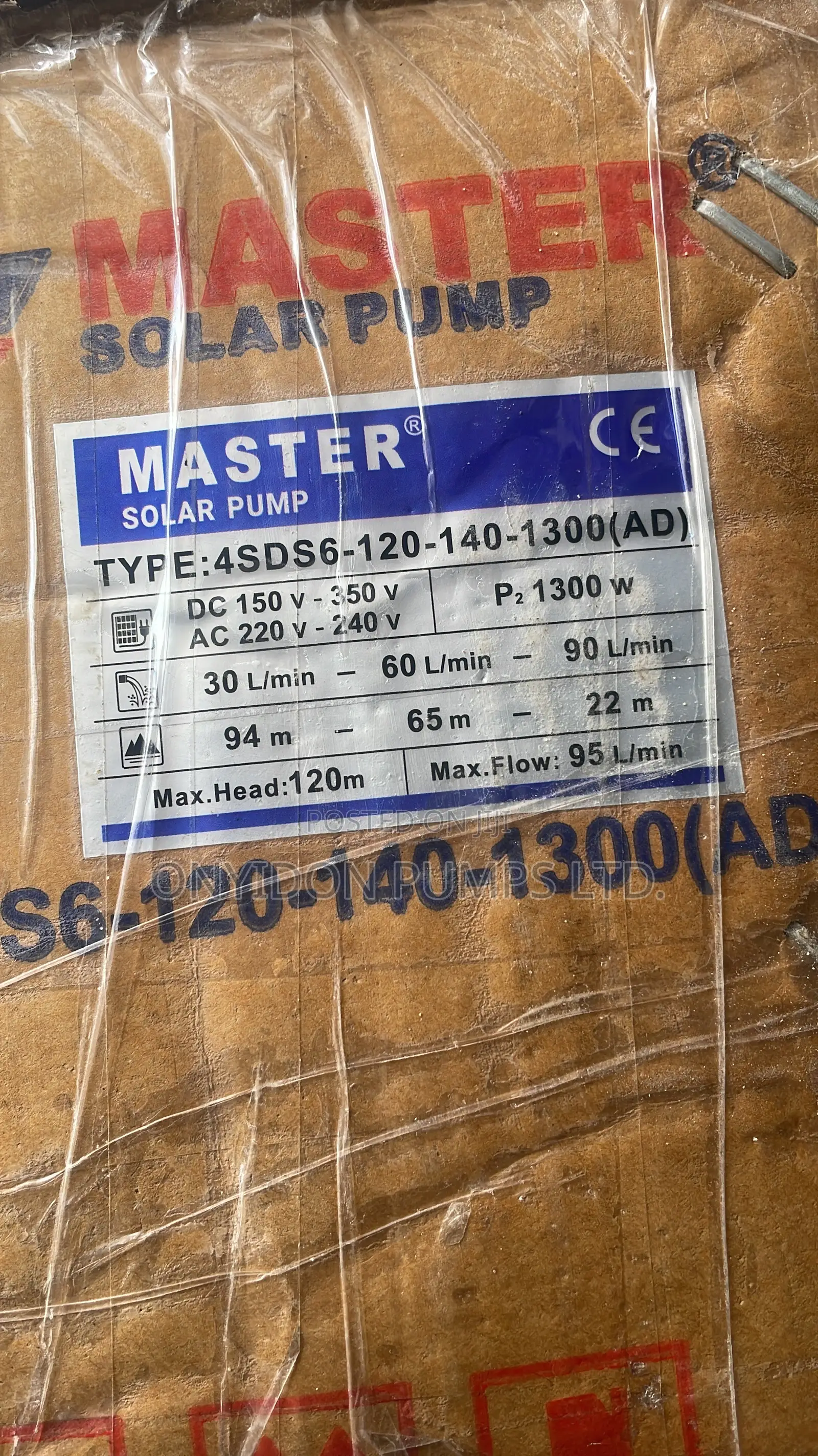 Master AC/DC Pump