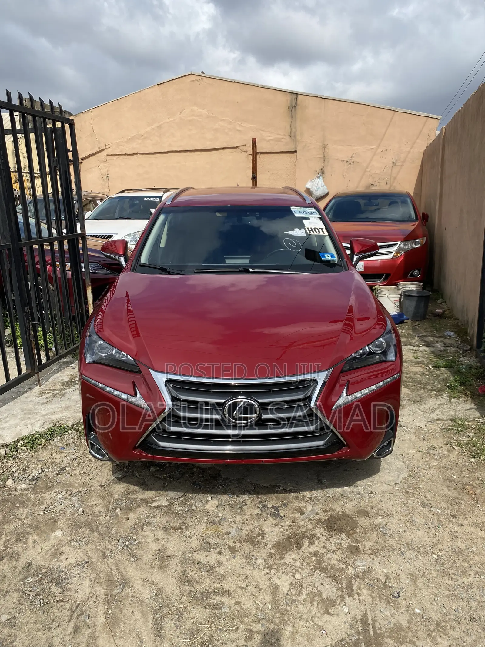 Lexus NX 2017 Red