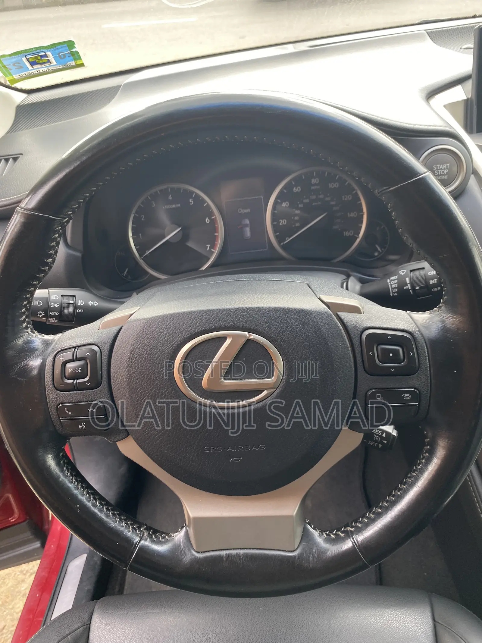 Lexus NX 2017 Red