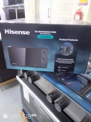 Hisense Microwave Oven 20L Knob Black Colour