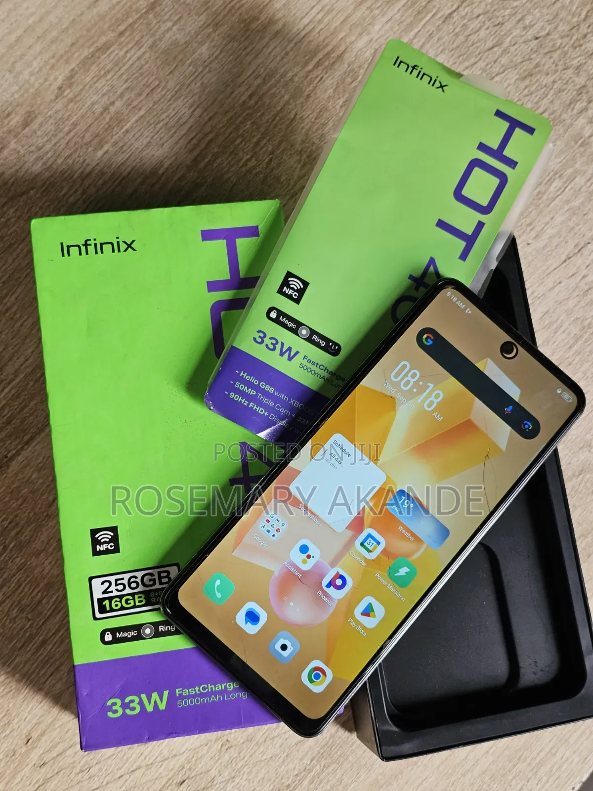 Infinix Hot 40 256 GB Gold