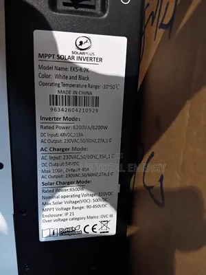 Solarplus 6.2kva 48v Hybrid Inverter