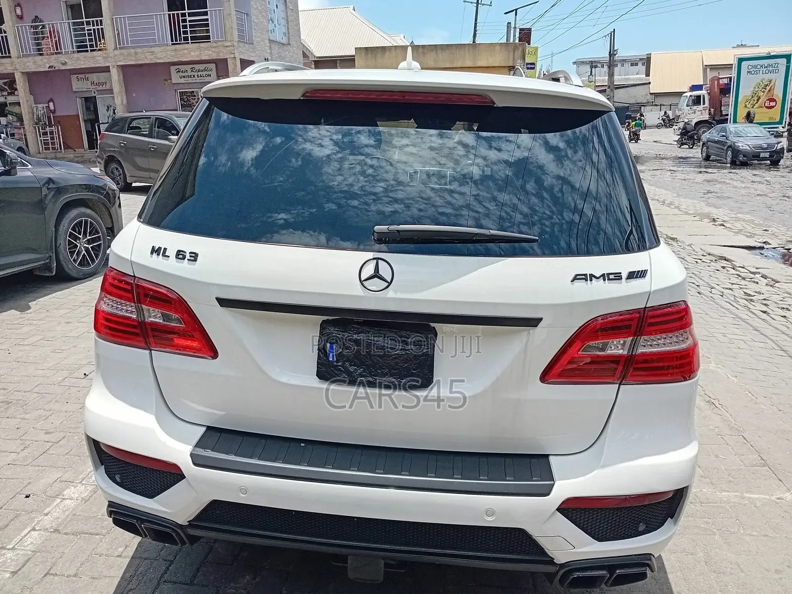 Mercedes-Benz M Class ML 63 AMG 2012 White