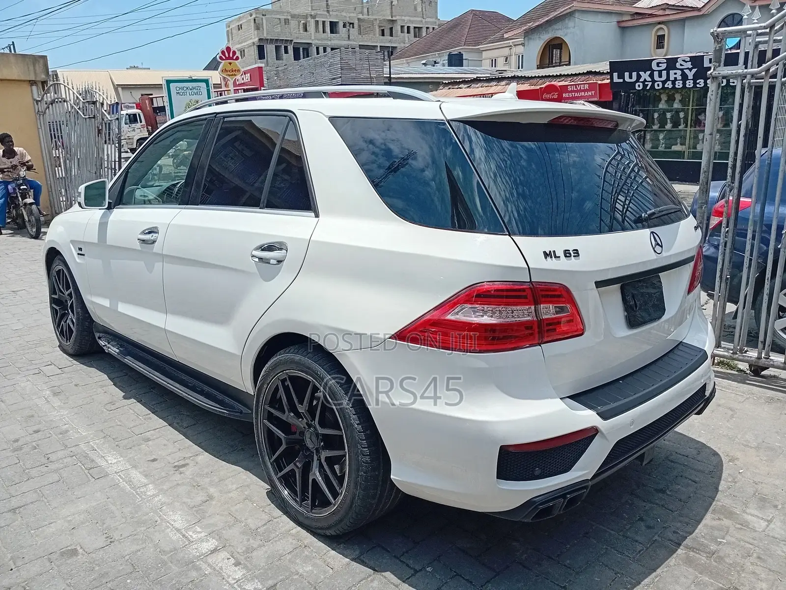 Mercedes-Benz M Class ML 63 AMG 2012 White