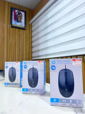 Original HP M10 Wired Mouse – Smooth Control | Brand New