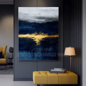 Modern Plain Abstract Wall Art Kind of Painting Frame