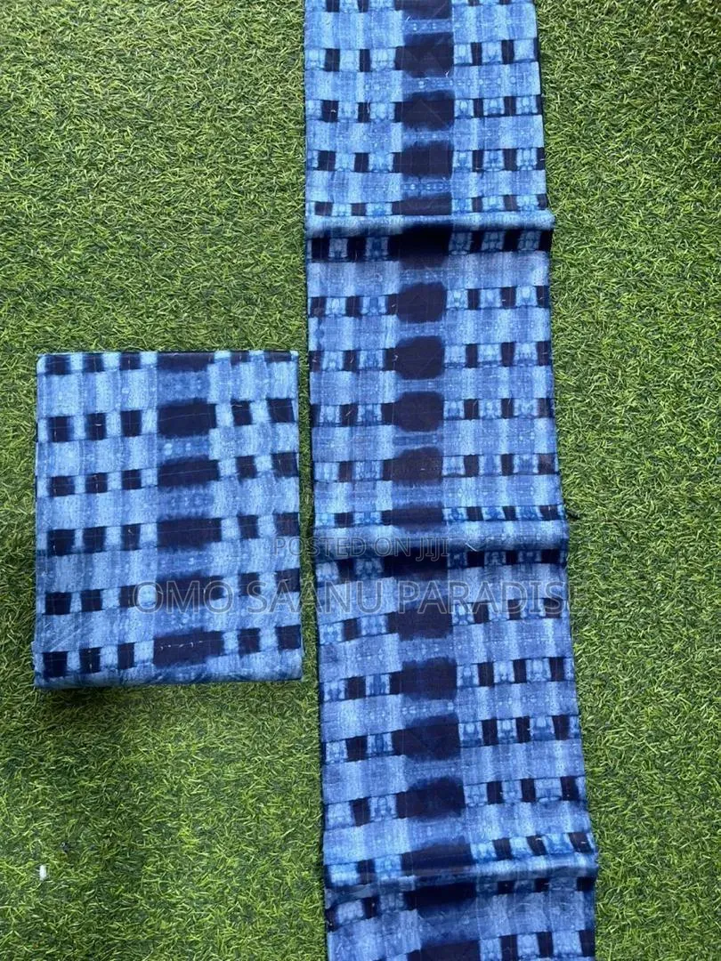 Handmade Adire Alarodudu Indigo