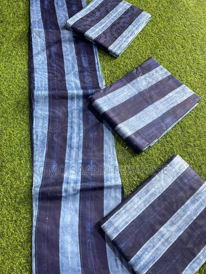 Handmade Adire Alarodudu Indigo
