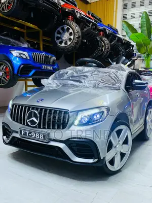 Grey Mercedes Benz GLE With TV Screen and Remote Control
