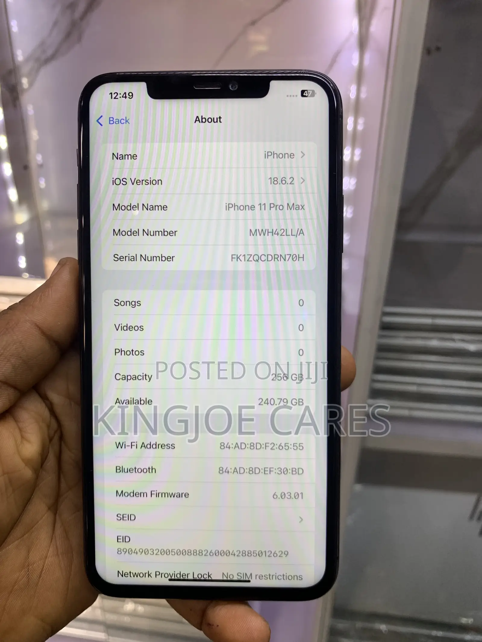Apple iPhone 11 Pro Max 256 GB Black