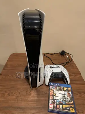 Neatly Used PS5 Fat 2 Controllers and Games