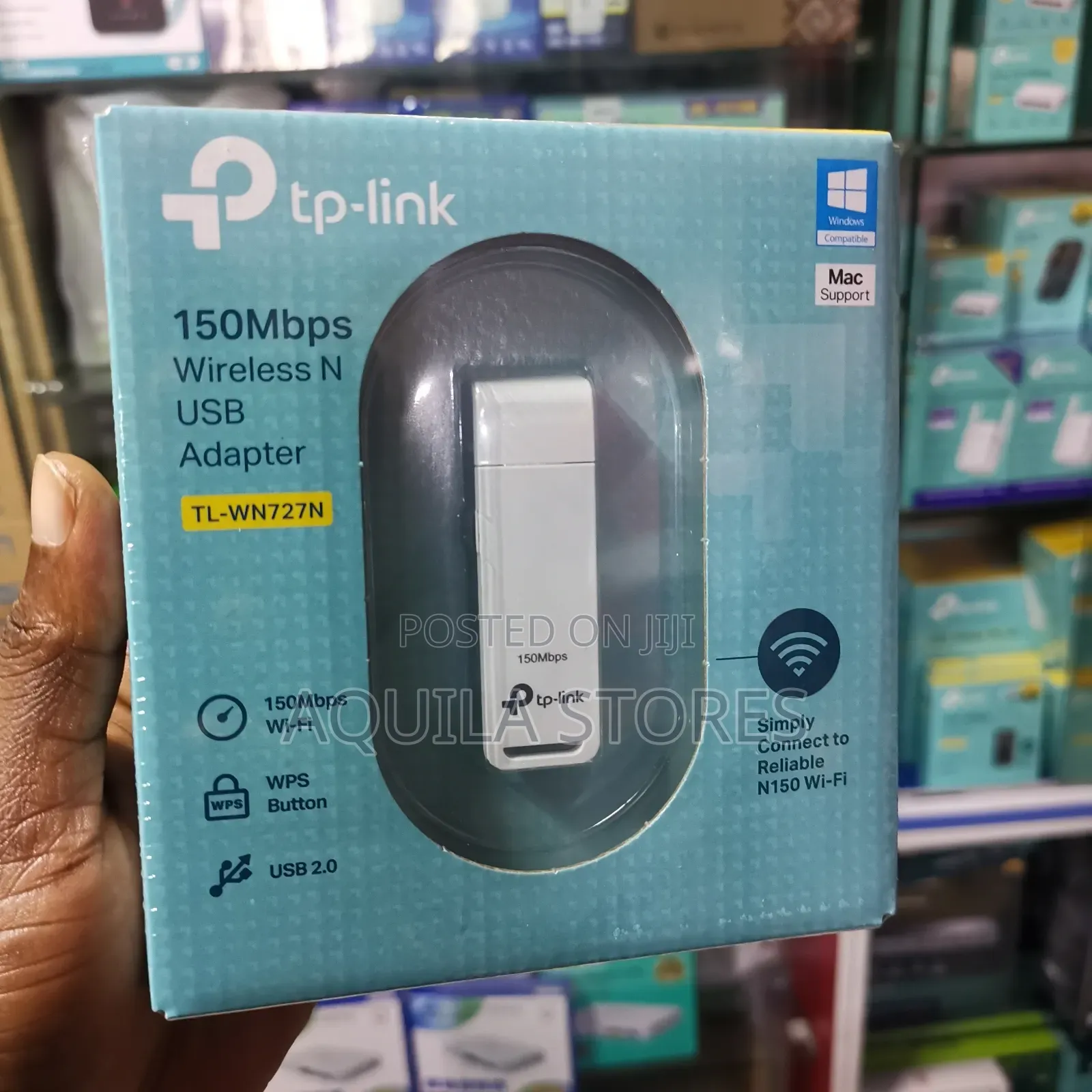 TP-Link TL-WN727N 150Mbps Wireless N USB Adapter