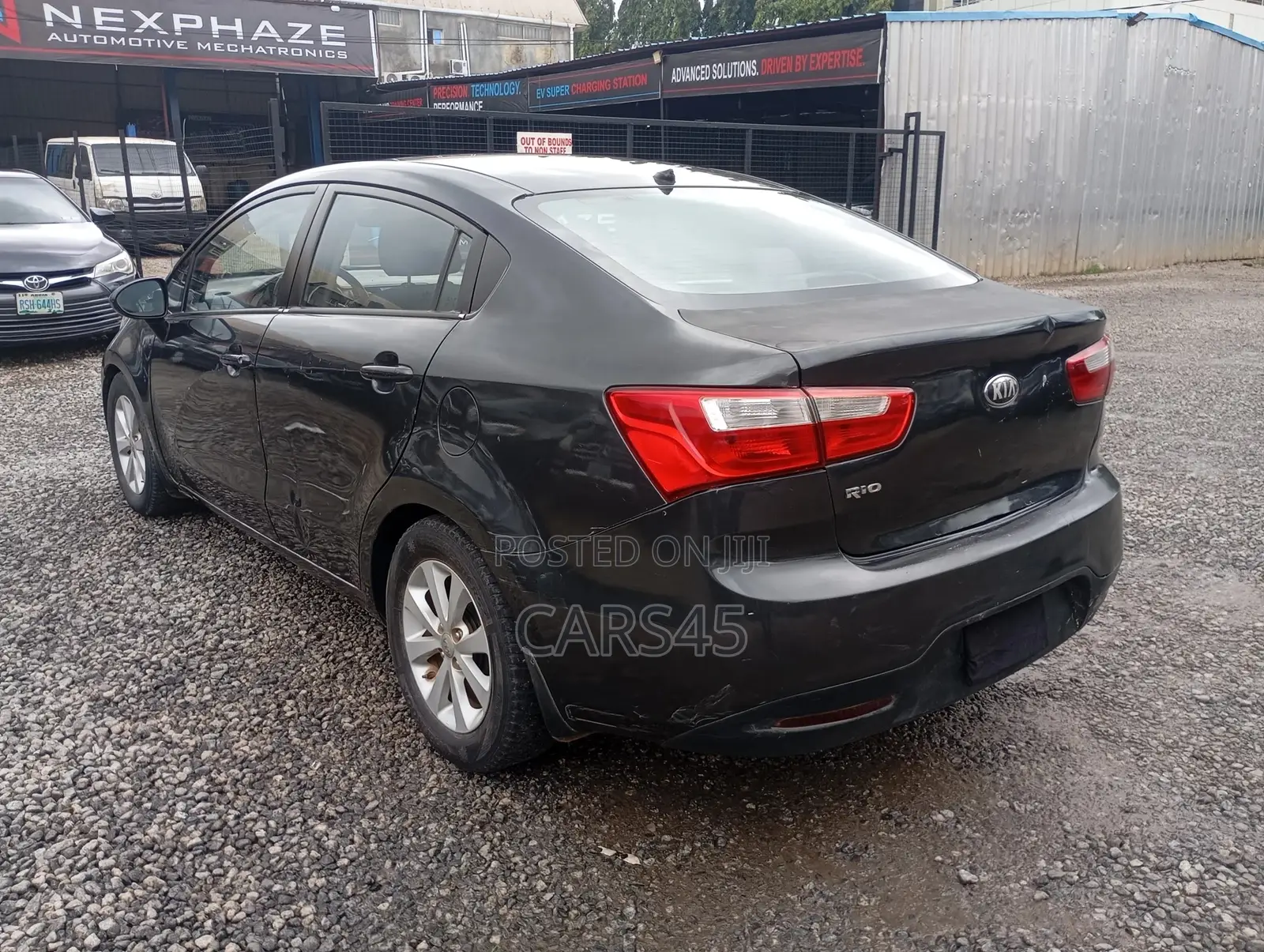 Kia Rio 2014 Gray