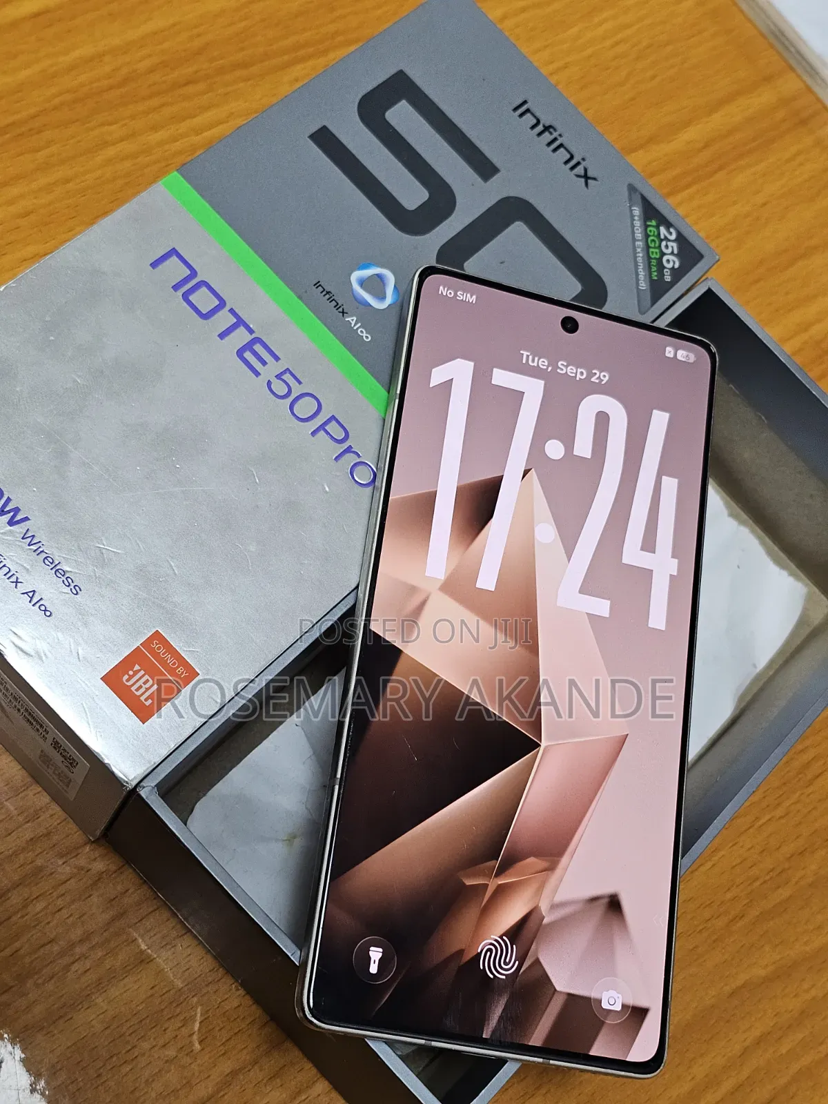 Infinix Note 50 Pro 256 GB Gold