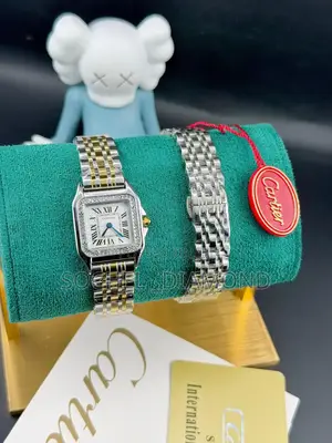 Cartier Stainless Steel, Ladies Chain Watch