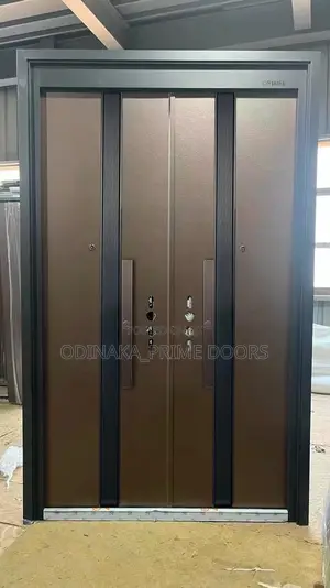 8ft by 5ft Turkish Bulletproof Copper Door(bronze Brown Design)