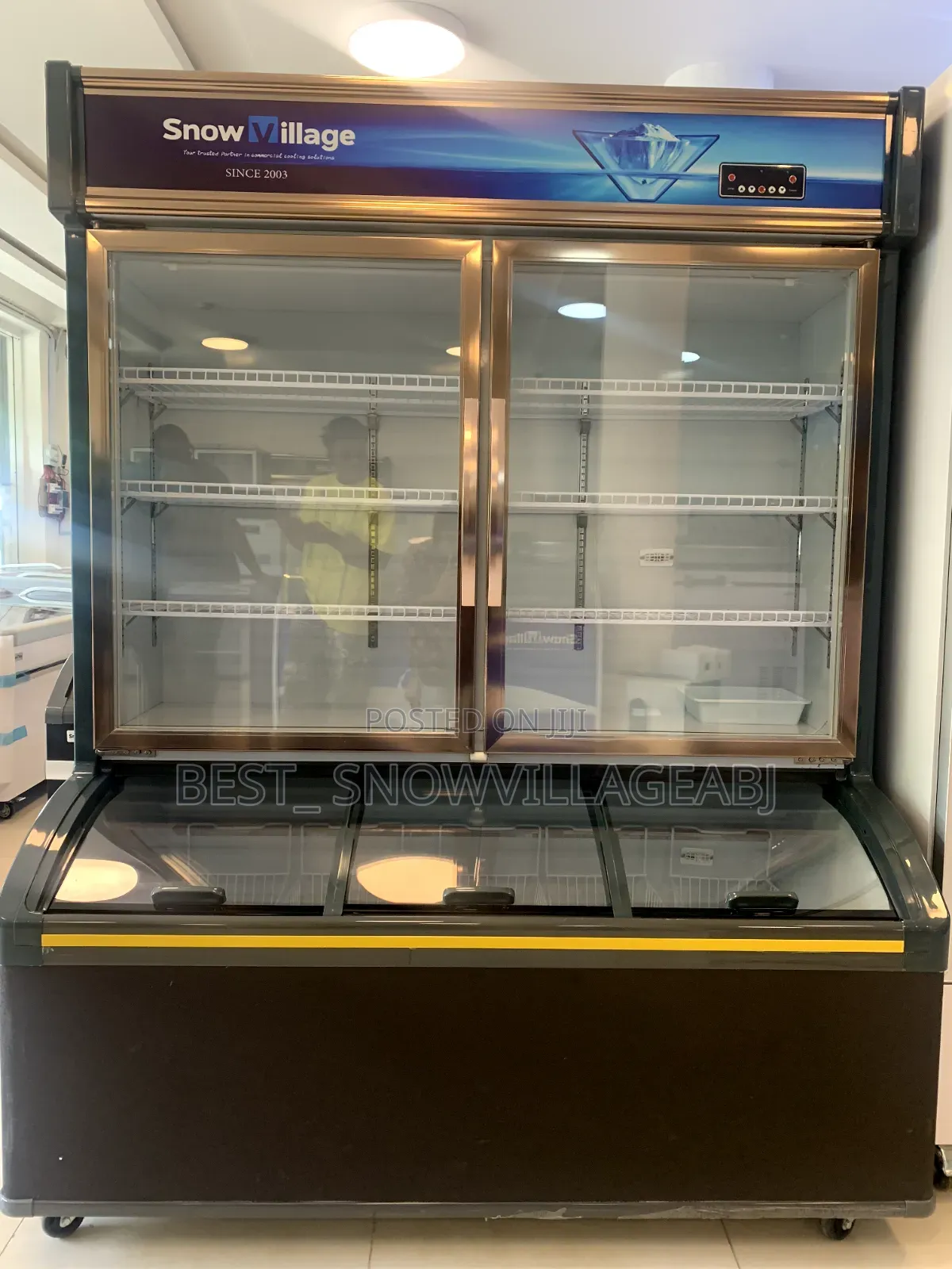 Combined Freezer and Chiller