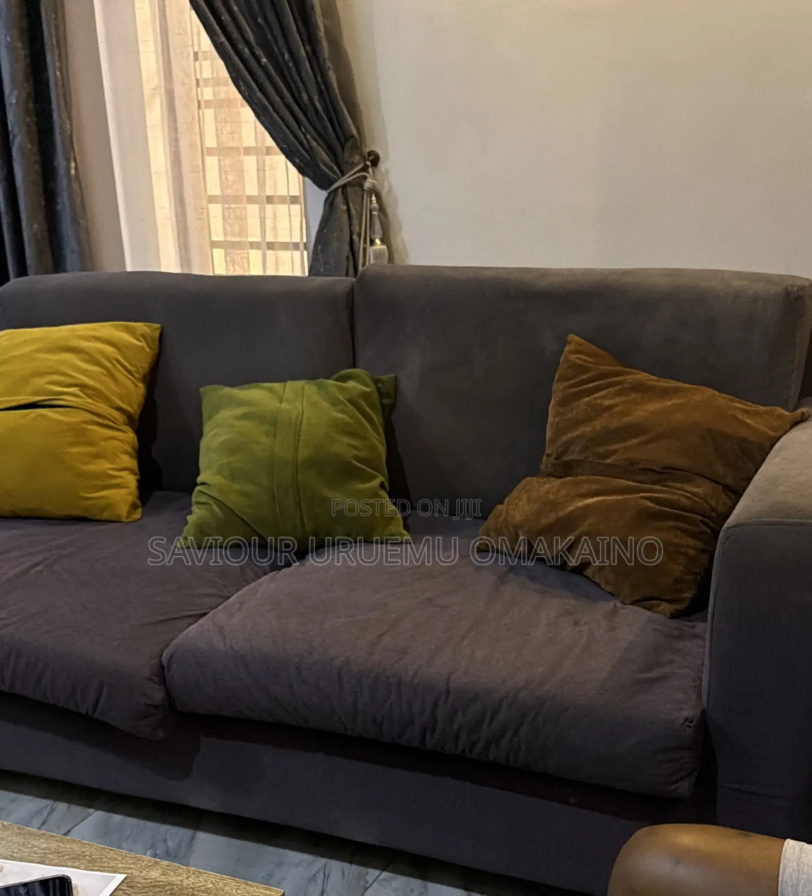6 Seater Sofa and a Center Table