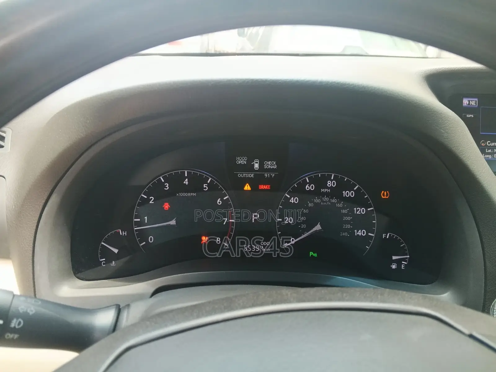 Lexus RX 2013 Red