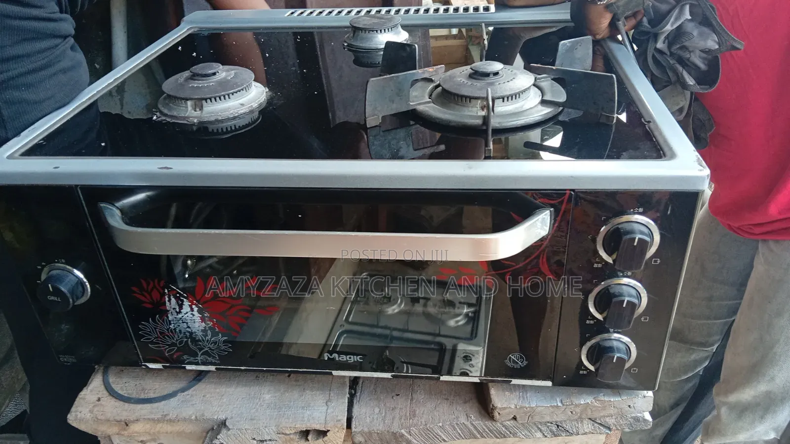Magic Table Top 3 Face Gas Burner Cooker