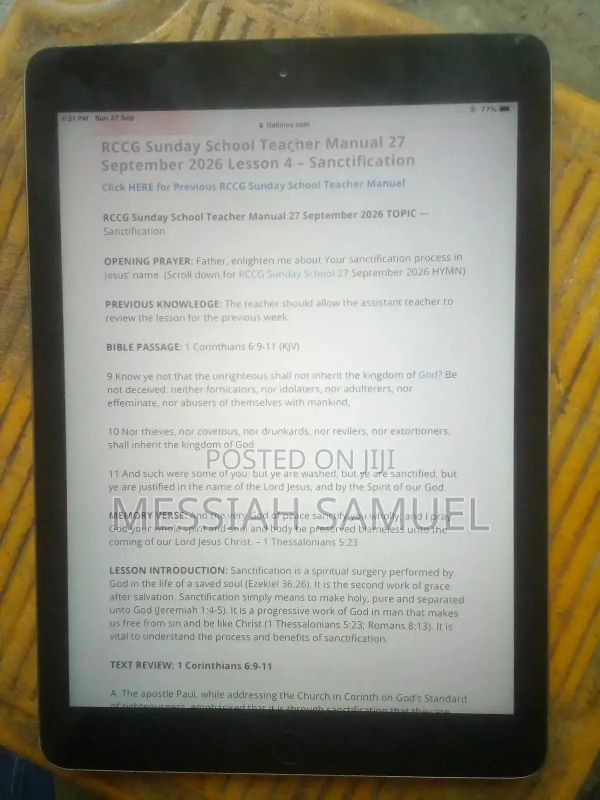 Apple iPad Air 16 GB Silver