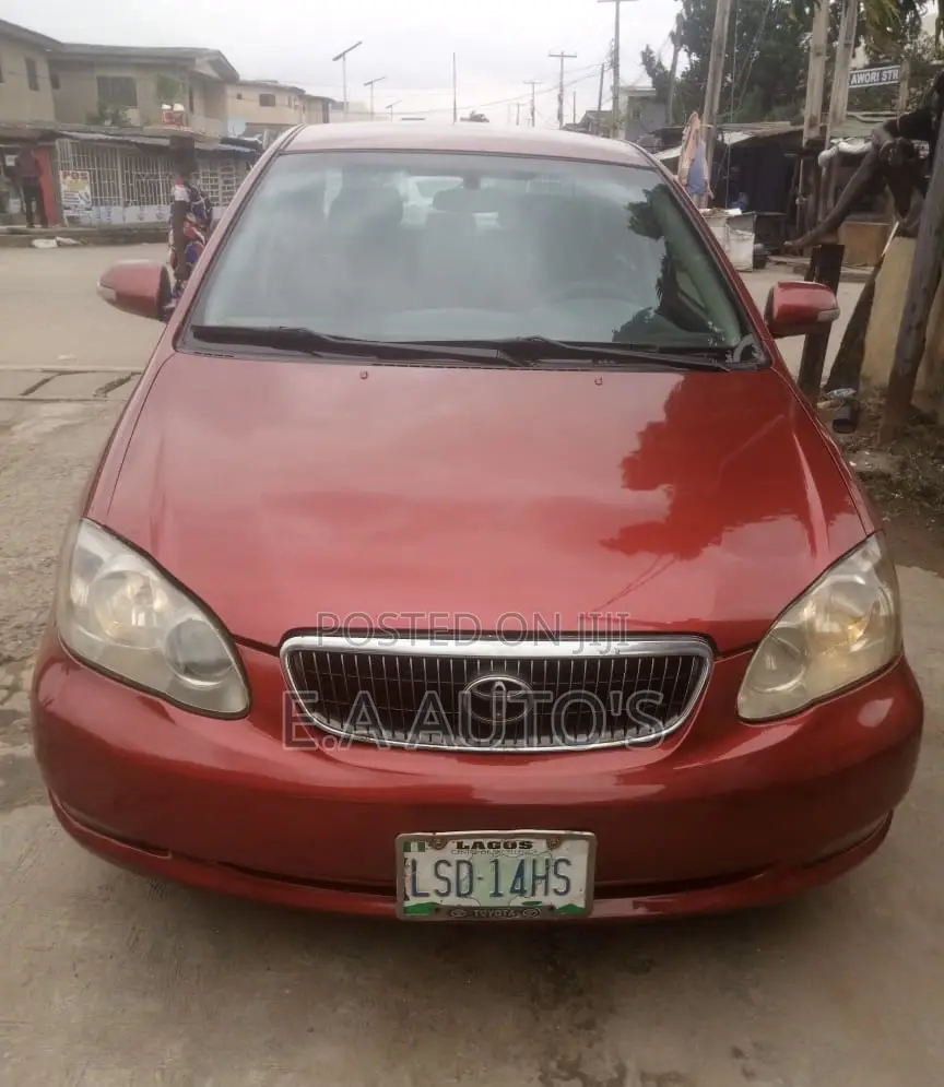Toyota Corolla 2008 Red