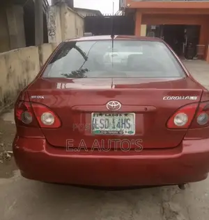 Toyota Corolla 2008 Red