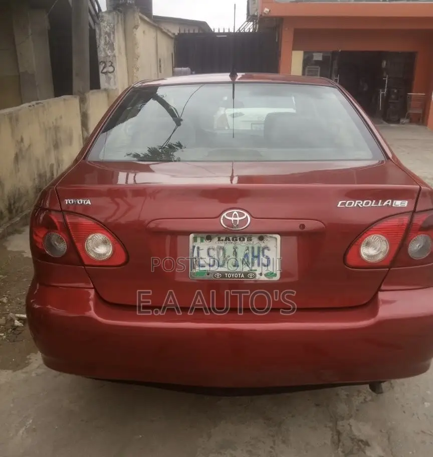 Toyota Corolla 2008 Red