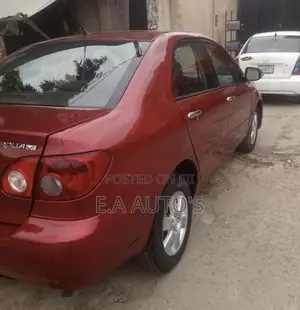 Toyota Corolla 2008 Red