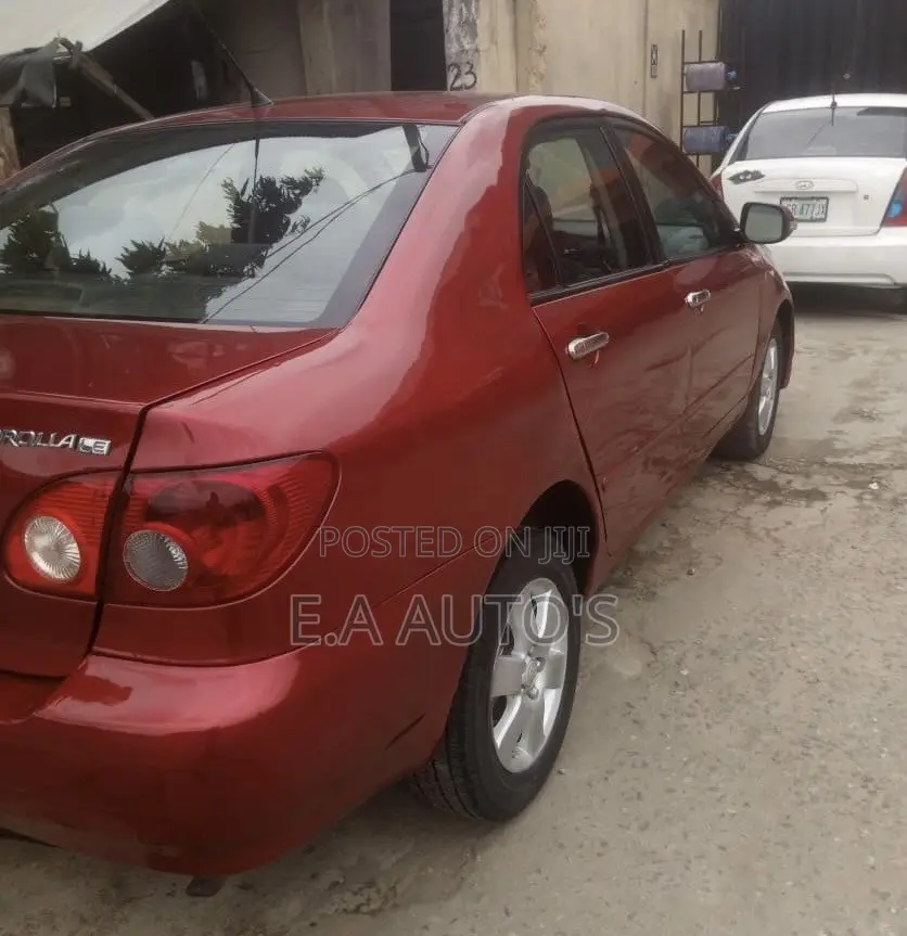 Toyota Corolla 2008 Red