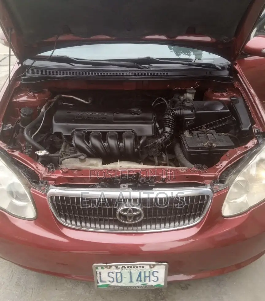Toyota Corolla 2008 Red