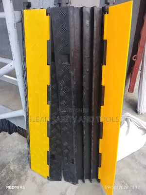 Rubber 3 Channel Cable Protector