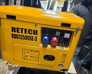 Retech Three Phase Diesel Soundproof Generator 10kva 100%copper Coil