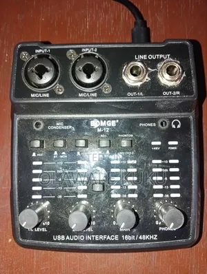 Bomge M-12 USB Audio Interface 16bit / 48khz