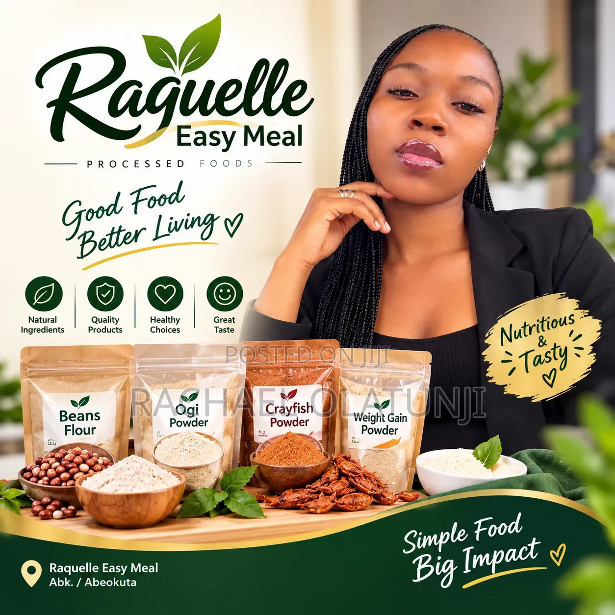 Raquelle Easy Meal