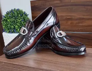Men's Brown/OxBLOOD Leather Shoes