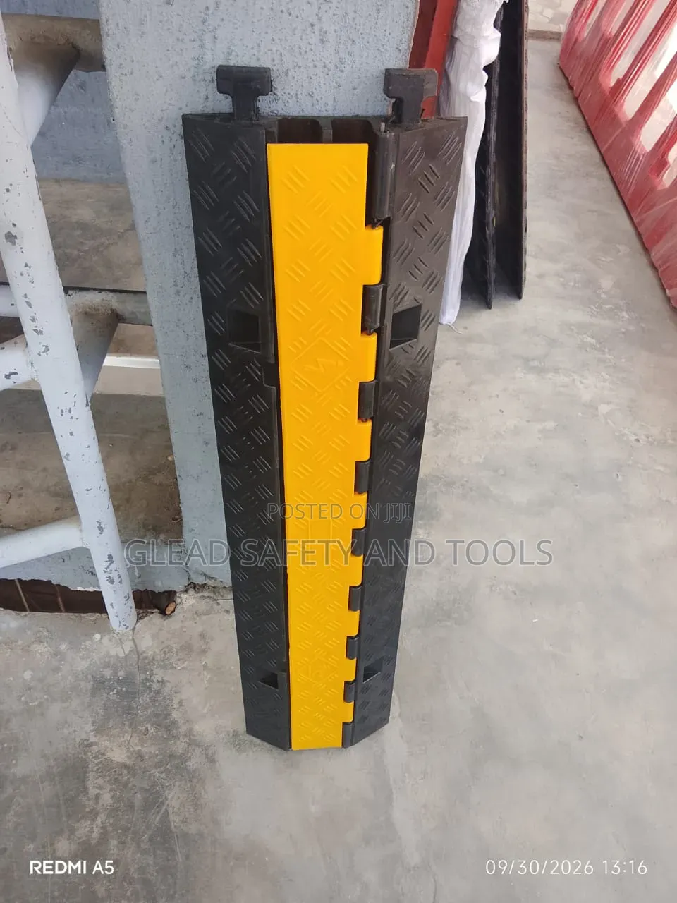 Rubber 2 Channel Cable Protector