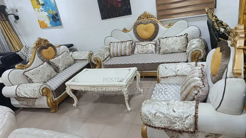 Gold Love Chair