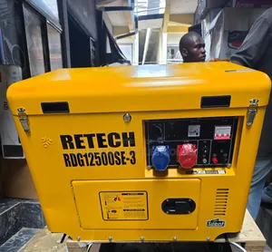 ■□We Have Retech Three Phase Diesel Soundproof Generator 10kva