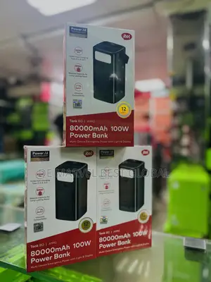 A1992 80000mAh 100W Power Bank Multi-Device With Light Display