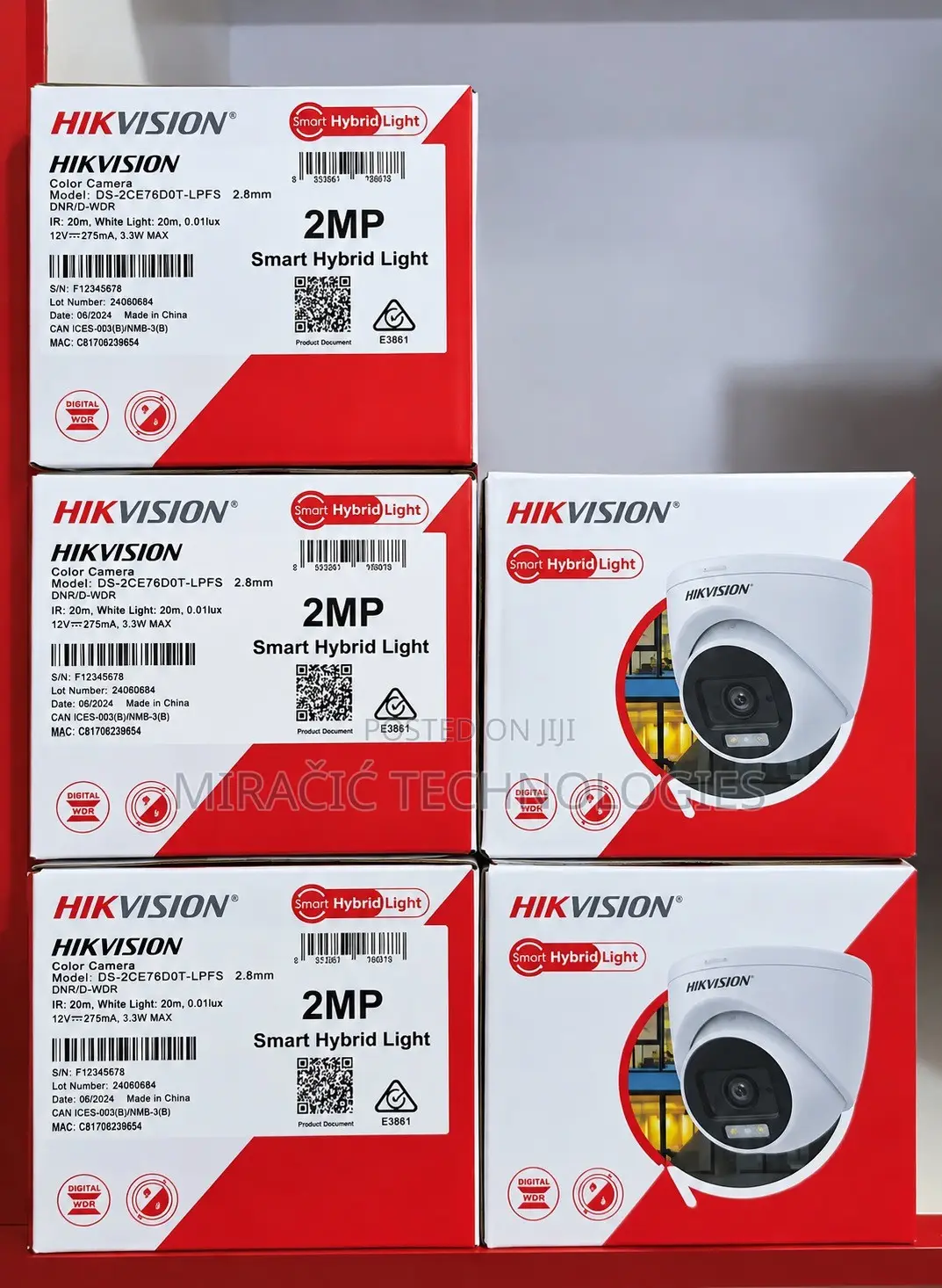 Hikvision 2mp Smart Hybrid CCTV Camera