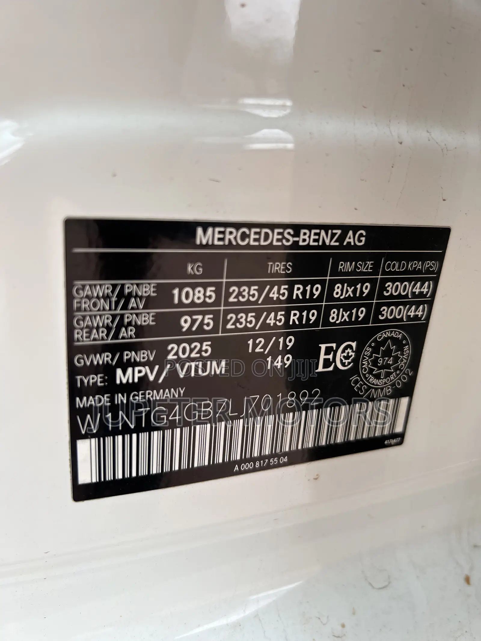 Mercedes-Benz GLA 250 2020 White