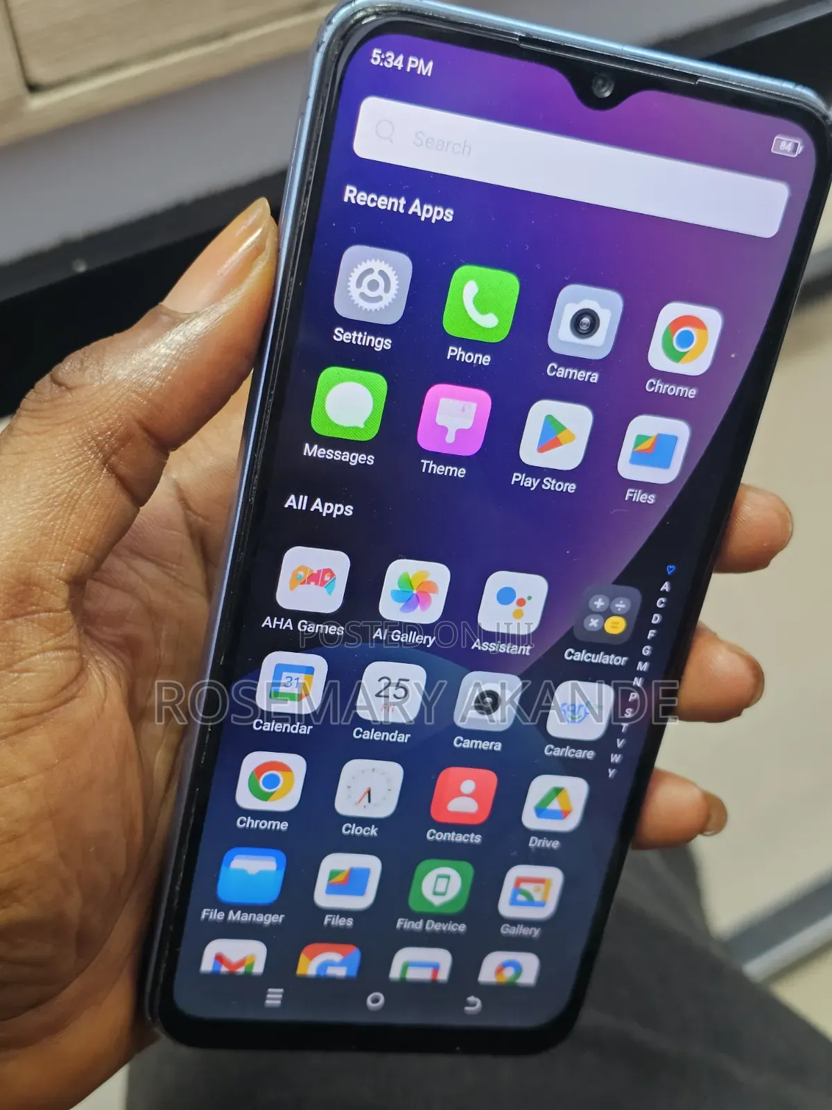 Itel A70 128 GB Blue