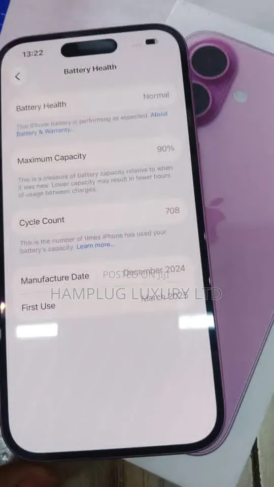 Apple iPhone 16 128 GB Purple