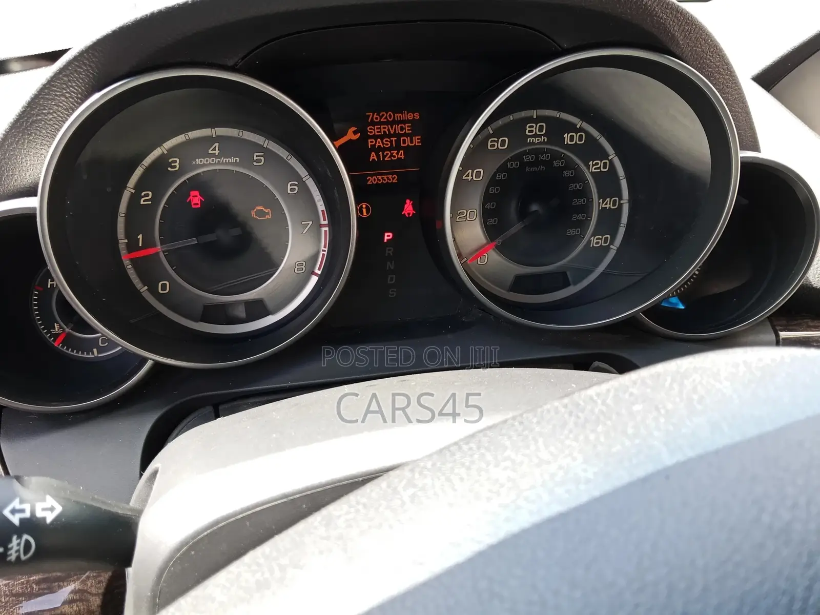 Acura MDX 2012 Black