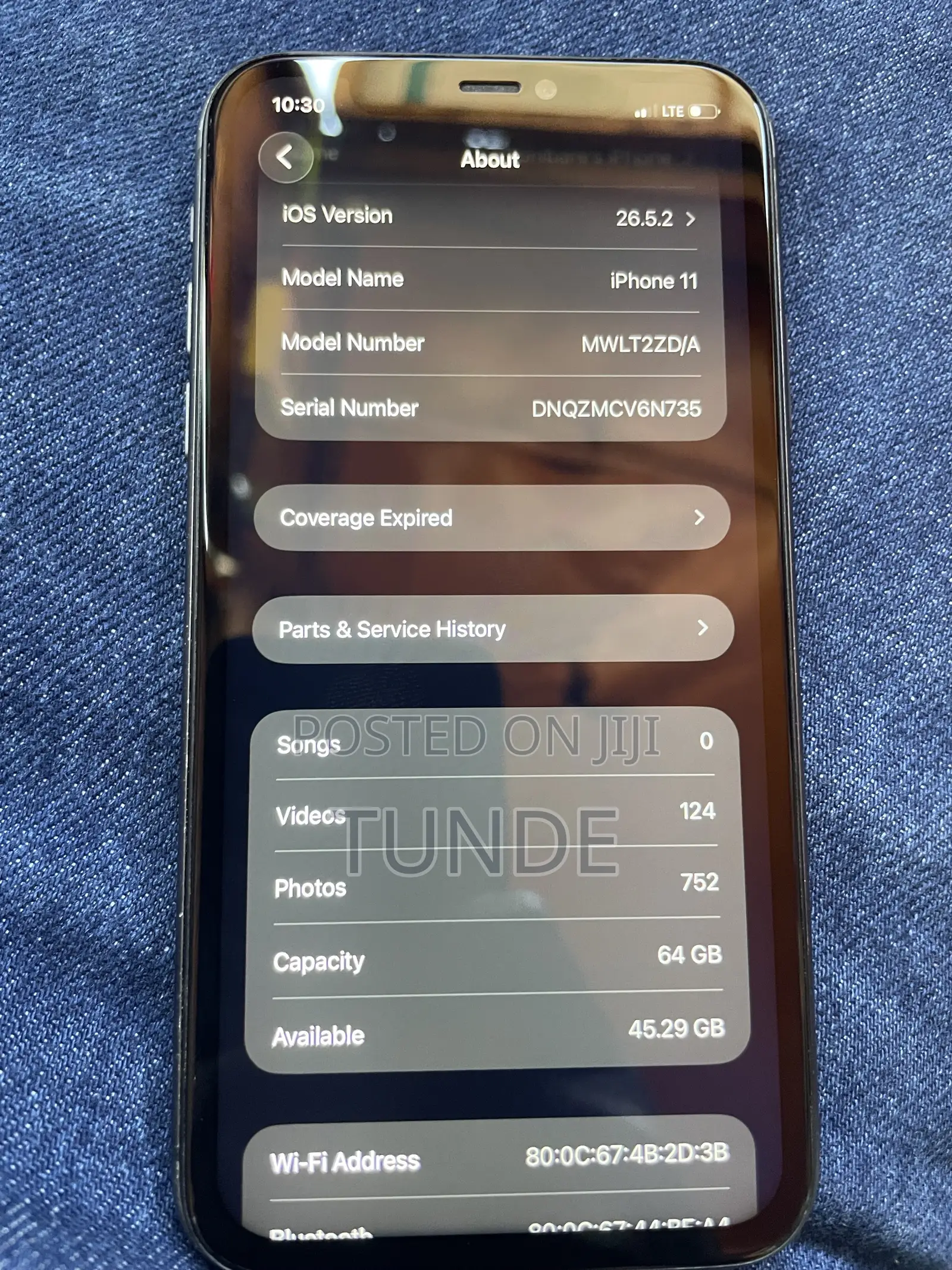 Apple iPhone 11 64 GB Black