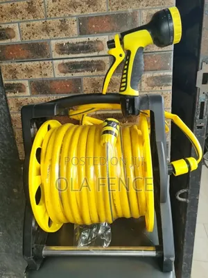 Car Wash Hose and Flower Wet