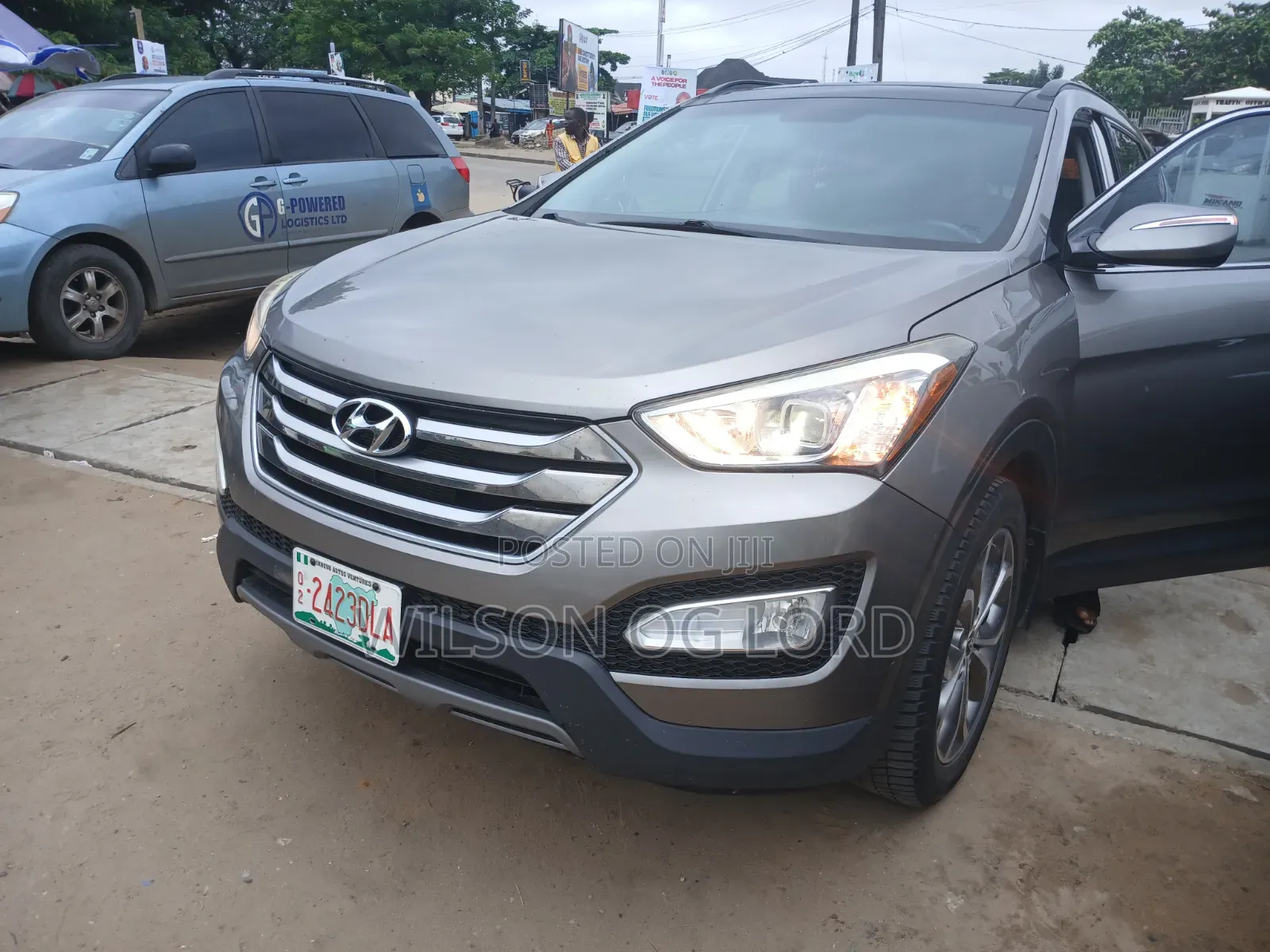 Hyundai Santa Fe 2014 Silver