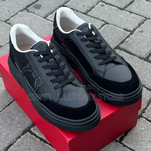 Salvatore Ferragamo Quality Luxury Men Sneakers