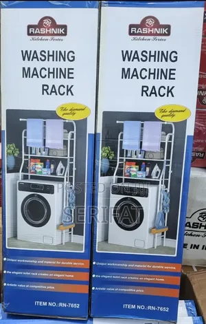 Black Toilet Rack, Washing Machine Rack Toilet Assembler